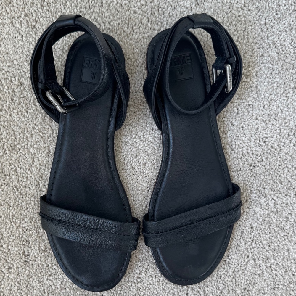 Frye Ankle Strap Sandal, Size 7.5M